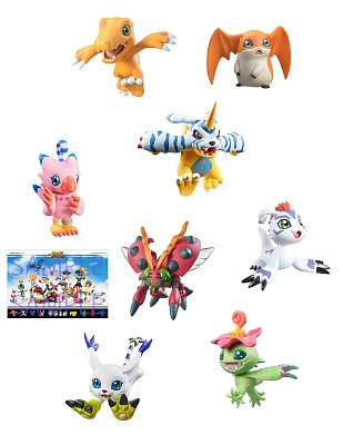 Digimon Adventure Digicolle! Series Trading Figure 8-Pack Mix Special Edition 5 cm