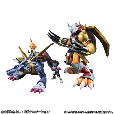 Digimon Adventure G.E.M. Series PVC Statue Wargreymon & Taichi 25 cm
