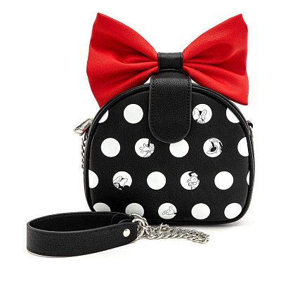 Disney by Loungefly Crossbody Minnie Polka Big Red Bow