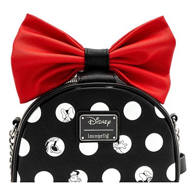 Disney by Loungefly Crossbody Minnie Polka Big Red Bow
