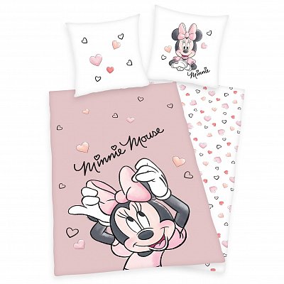 Disney Duvet Set Minnie Mouse 135 x 200 cm / 80 x 80 cm