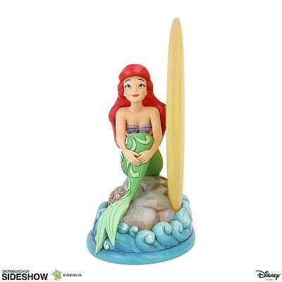 Disney Statue Ariel Sitting on Rock by Moon (The Little Mermaid) 19 cm --- DAMAGED PACKAGING