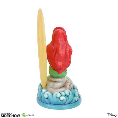 Disney Statue Ariel Sitting on Rock by Moon (The Little Mermaid) 19 cm --- DAMAGED PACKAGING