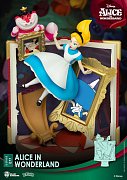 Disney Story Book Series D-Stage PVC Diorama Alice in Wonderland New Version 15 cm