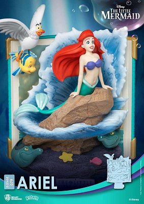 Disney Story Book Series D-Stage PVC Diorama Ariel New Version 15 cm