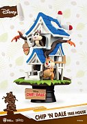 Disney Summer Series D-Stage PVC Diorama Chip \'n Dale Tree House 16 cm