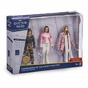 Doctor Who Action Figures 3-Pack Companions of the Fourth Doctors 14 cm