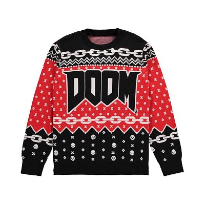 Doom Knitted Christmas Doom Logo
