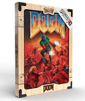 Doom WoodArts 3D Wooden Wall Art Classic 30 x 40 cm