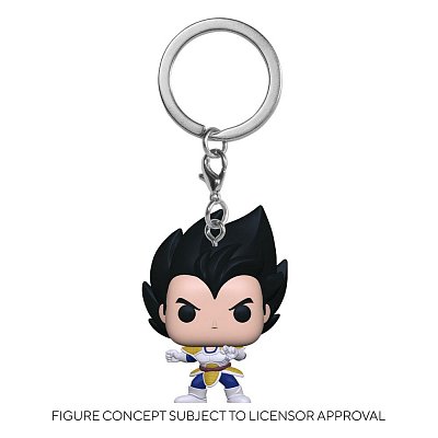 Dragon Ball Z Pocket POP! Vinyl Keychains 4 cm Vegeta Display (12)