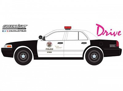 Drive (2011) Diecast Model 1/24 2001 Ford Crown Victoria Police Interceptor LAPD