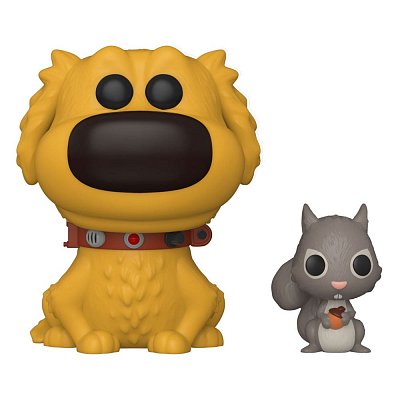 Dug Days POP & Buddy Disney Vinyl Figure Dug w/Squirrel 9 cm