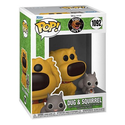 Dug Days POP & Buddy Disney Vinyl Figure Dug w/Squirrel 9 cm