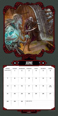 Dungeon & Dragons Calendar 2021 *English Version*
