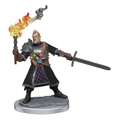 Dungeons & Dragons Frameworks Miniature Model Kit Human Fighter Male