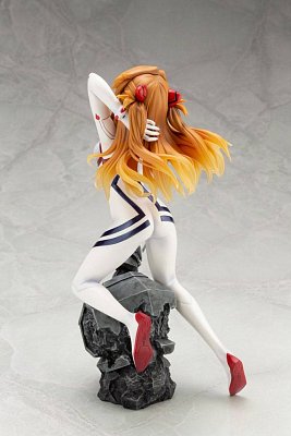 Evangelion 4 PVC Statue 1/6 Asuka Shikinami Langley White Plugsuit Ver. 23 cm