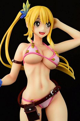 Fairy Tail PVC Statue 1/6 Lucy Heartfilia Swimwear Gravure Style Ver. Side Tail 23 cm