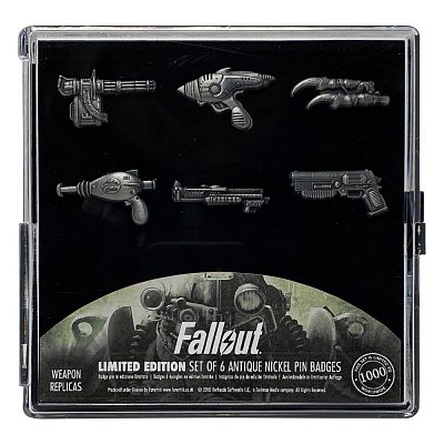 Fallout Pin Badge 6-Pack Limited Edition