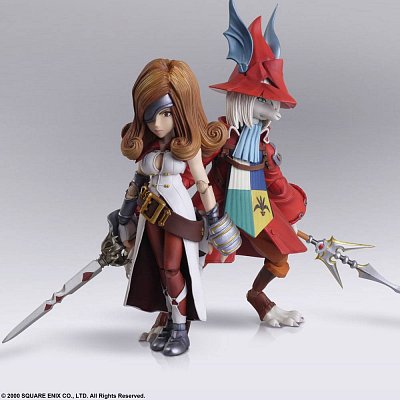 Final Fantasy IX Bring Arts Action Figures Freya Crescent & Beatrix 12 - 16 cm