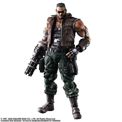 Final Fantasy VII Remake Play Arts Kai Action Figure Barret Wallace Ver. 2 28 cm