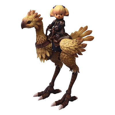 Final Fantasy XI Bring Arts Action Figures Shantotto & Chocobo 8 - 18 cm