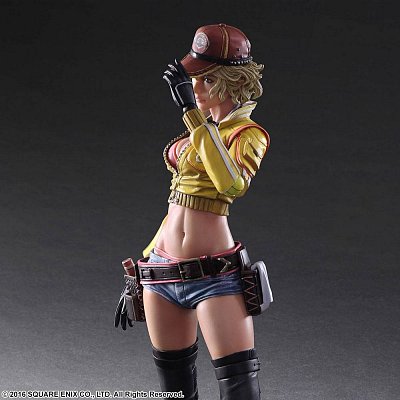 Final Fantasy XV Play Arts Kai Action Figure Cindy Aurum 28 cm --- DAMAGED PACKAGING