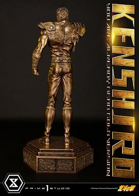 Fist of the North Star Statue 1/4 Kenshiro You Are Already Dead Gold Version 69 cm