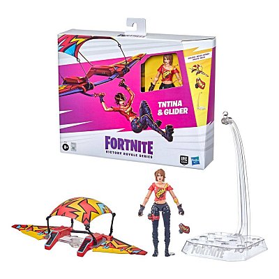 Fortnite Victory Royale Series Action Figures 2022 Battle Royale Pack TNTina & Glider 15 cm