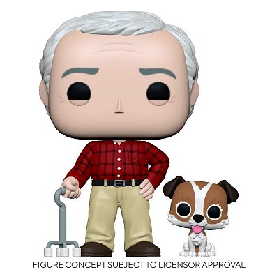 Frasier POP! & Buddy Vinyl Figure Martin W/ Eddie 9 cm