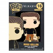 Friends POP! Enamel Pin Ross w/ Monkey 10 cm