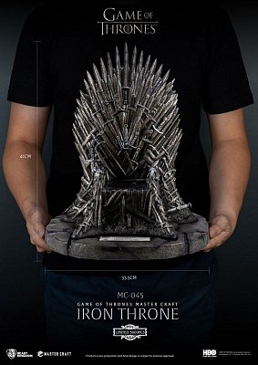 Game of Thrones Master Craft Statue Iron Throne 41 cm