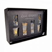 Game of Thrones Premium Shotglasses 6-Pack Black & Gold --- DAMAGED PACKAGING