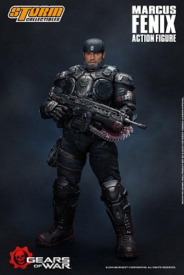 Gears of War 5 Action Figure 1/12 Marcus Fenix 16 cm --- DAMAGED PACKAGING