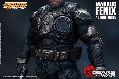 Gears of War 5 Action Figure 1/12 Marcus Fenix 16 cm --- DAMAGED PACKAGING