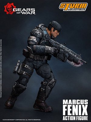 Gears of War 5 Action Figure 1/12 Marcus Fenix 16 cm --- DAMAGED PACKAGING
