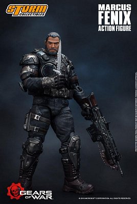 Gears of War 5 Action Figure 1/12 Marcus Fenix 16 cm --- DAMAGED PACKAGING