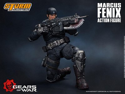 Gears of War 5 Action Figure 1/12 Marcus Fenix 16 cm --- DAMAGED PACKAGING