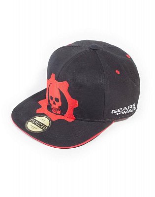 Gears Of War Snapback Cap Red Helmet