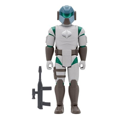 GI Joe ReAction Action Figure Cobra Shocktrooper Officer Rifle A Wave 2 10 cm