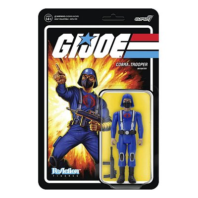 G.I. Joe ReAction Action Figure Cobra Trooper H-back (Tan) 10 cm