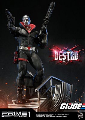 G.I. Joe Statue 1/4 Destro 68 cm --- DAMAGED PACKAGING