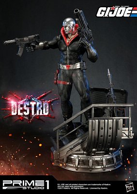 G.I. Joe Statue 1/4 Destro 68 cm --- DAMAGED PACKAGING