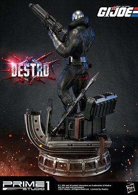 G.I. Joe Statue 1/4 Destro 68 cm --- DAMAGED PACKAGING