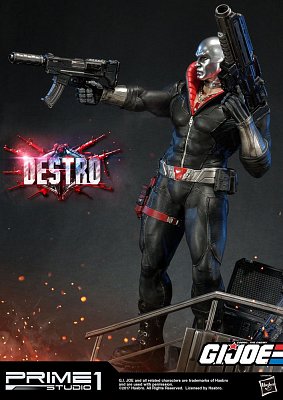 G.I. Joe Statue 1/4 Destro 68 cm --- DAMAGED PACKAGING