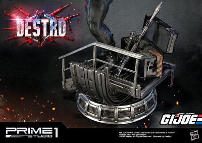 G.I. Joe Statue 1/4 Destro 68 cm --- DAMAGED PACKAGING