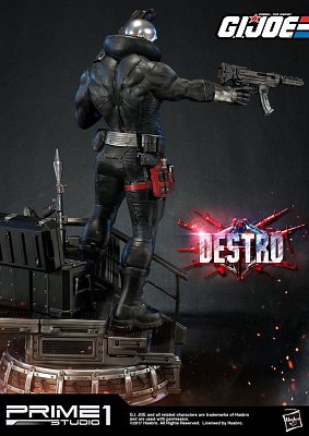 G.I. Joe Statue 1/4 Destro 68 cm --- DAMAGED PACKAGING
