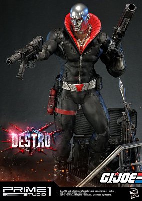 G.I. Joe Statue 1/4 Destro 68 cm --- DAMAGED PACKAGING
