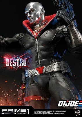 G.I. Joe Statue 1/4 Destro 68 cm --- DAMAGED PACKAGING