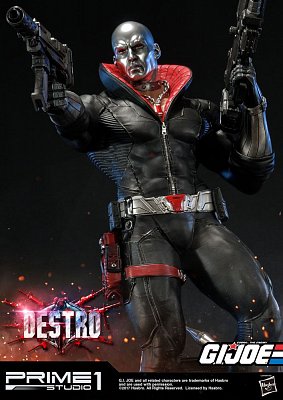 G.I. Joe Statue 1/4 Destro 68 cm --- DAMAGED PACKAGING