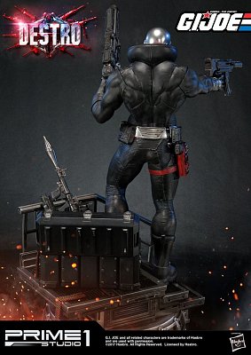 G.I. Joe Statue 1/4 Destro 68 cm --- DAMAGED PACKAGING